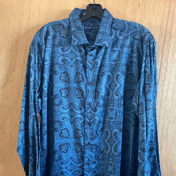 Etro Other - NWT ETRO Milano  Floral Paisley Men’s Shirt. EU 44